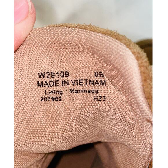 Cole Haan Zerogrand City Wedge Hiker Booties - Women's Size 8B - Carmel Leather - Picture 9 of 11